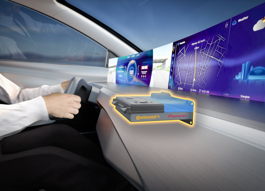 Continental and Pioneer Agree on Strategic Partnership for a New User Experience